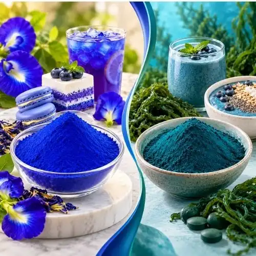 Gardenia Blue Extract vs Spirulina: Which Natural Blue Is Best?